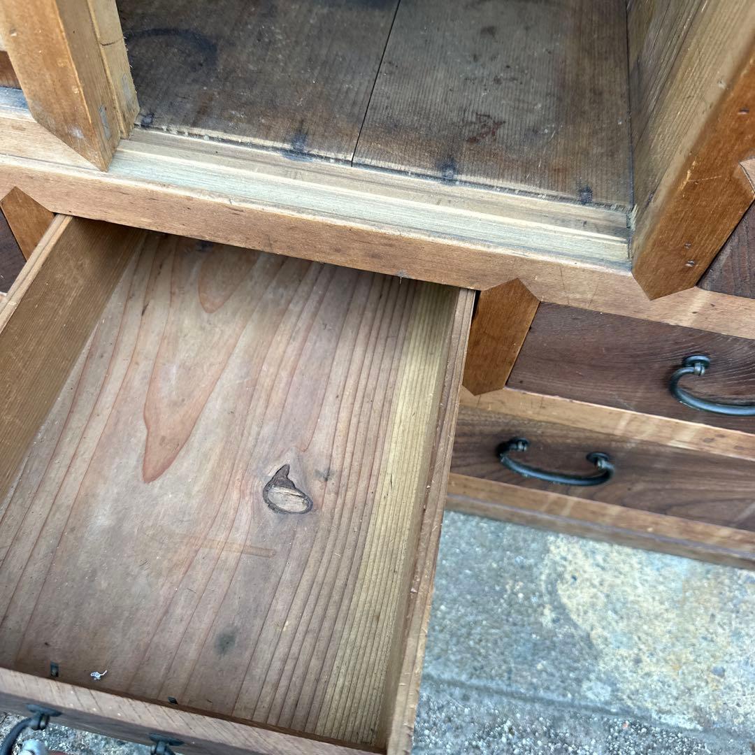 ヴィンテージ　和ダンス　収納に！食器棚に！