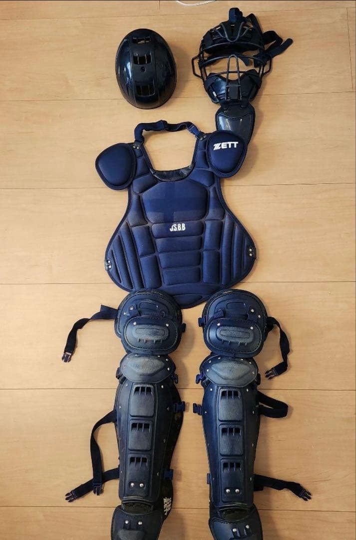 ゼット　軟式キャッチャー防具一式