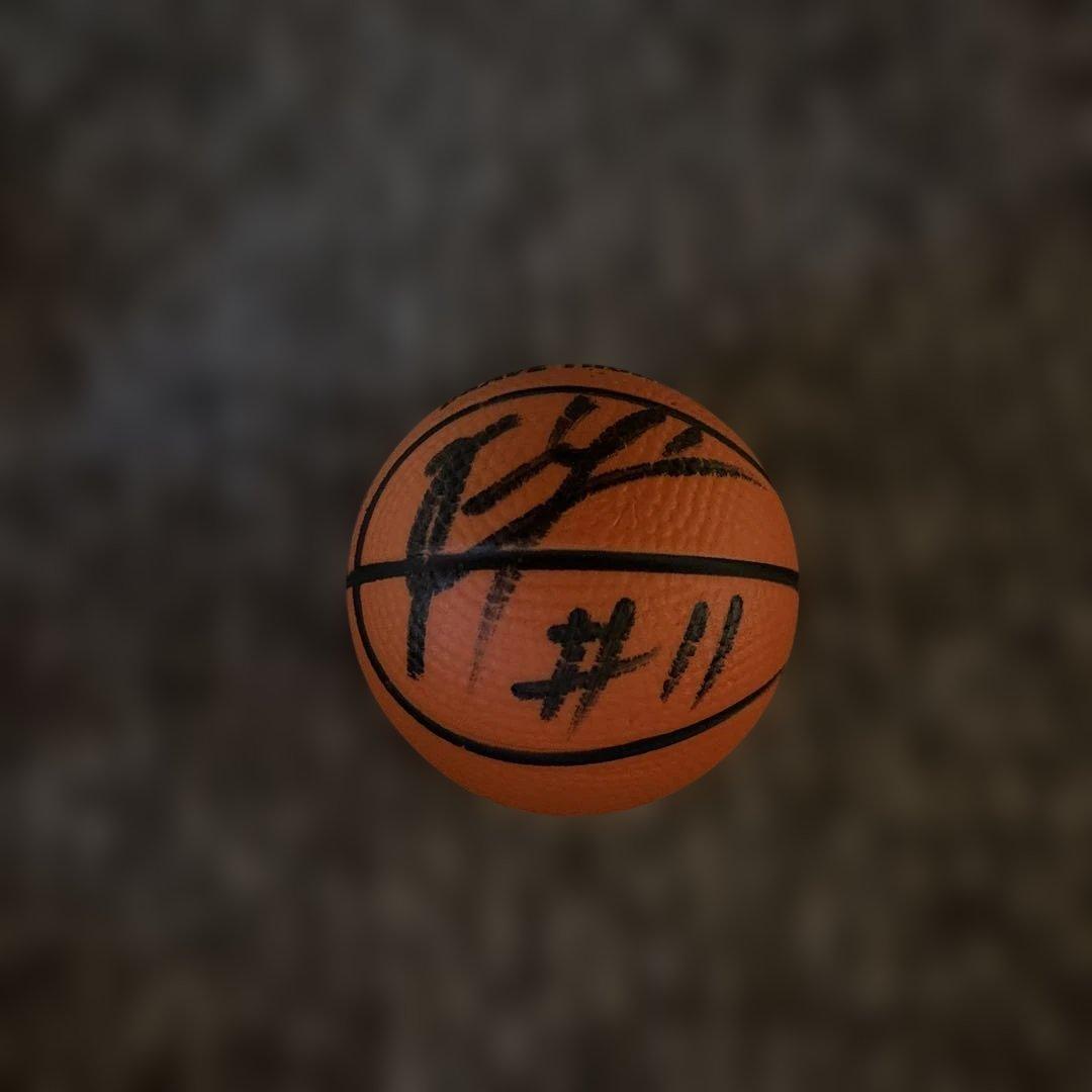 川崎ブレイブサンダーサイン入りミニバスケットボール5個セット