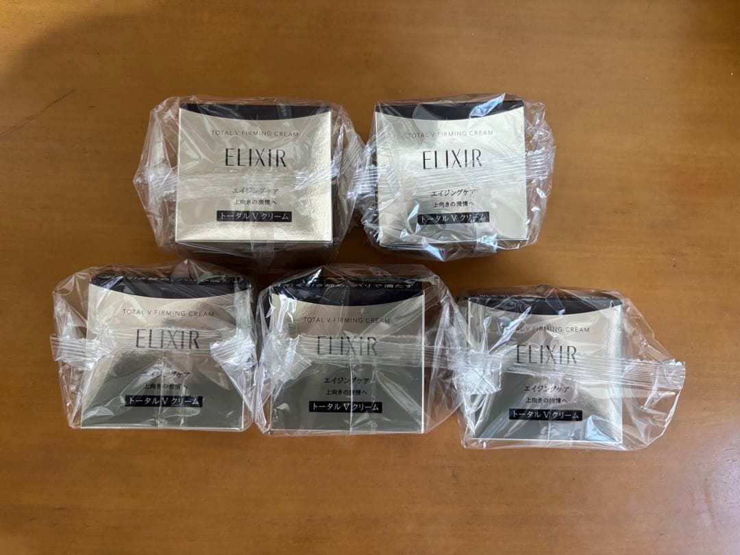 ELIXIR エリクシール トータルV ファーミングクリーム 50g 5個