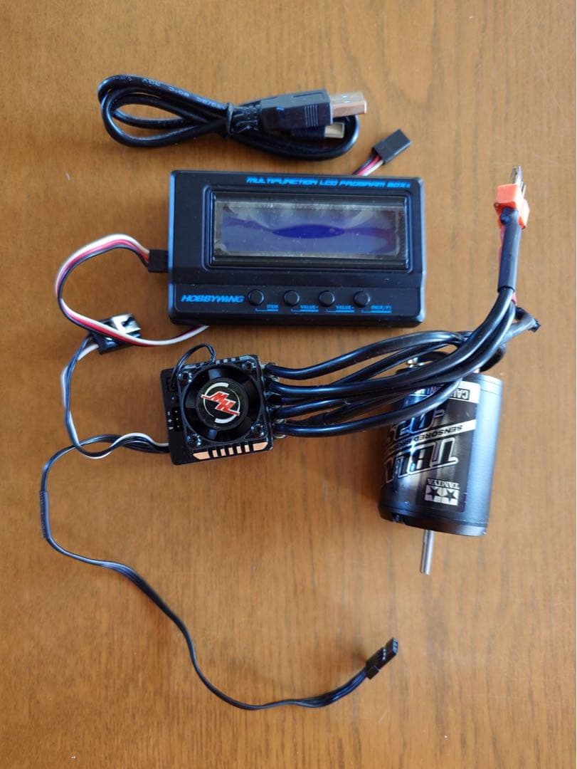 ホビーウイング Justock G3S タミヤ 15.5 プログラマー