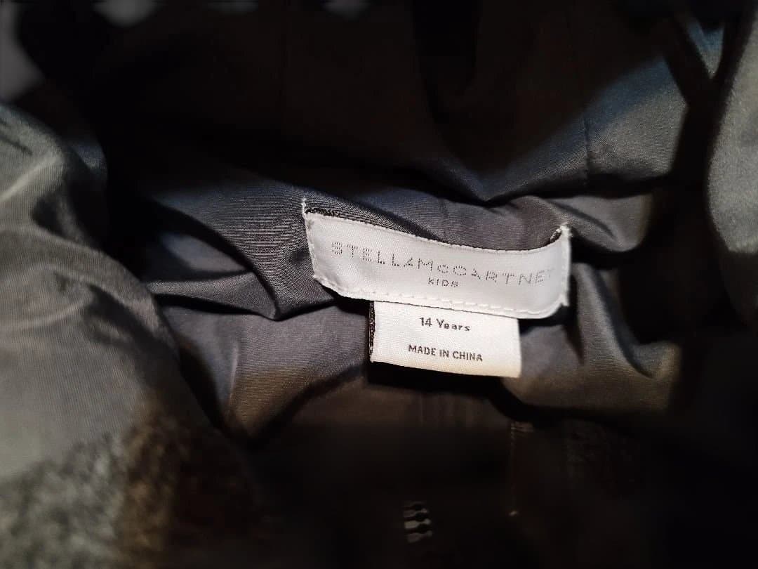 美品　ステラマッカートニー　ダッフルコート　グレー　14y 150 160