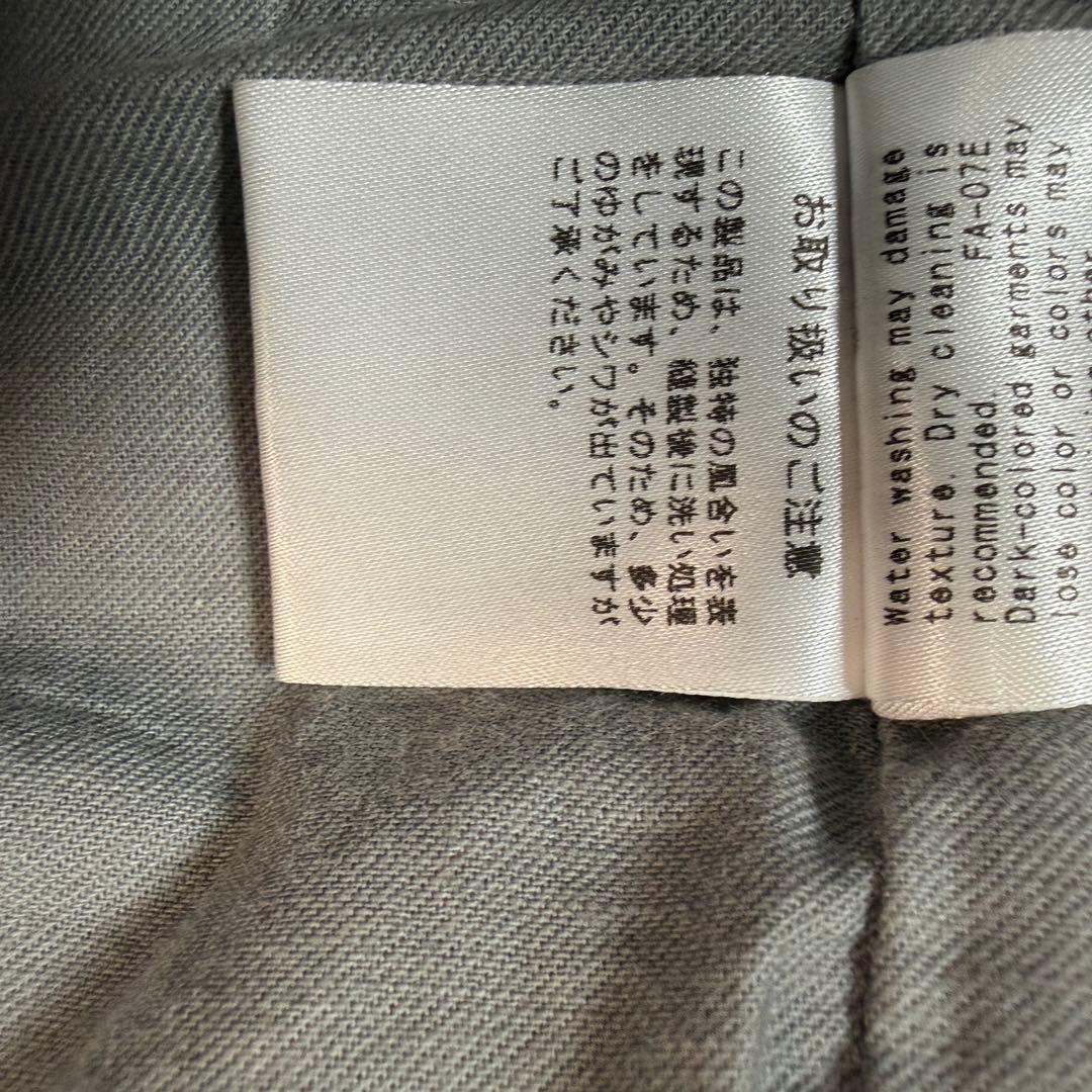 かぐれ kagure 軽いウールリネン混 ロングコート 杢グレー FREE