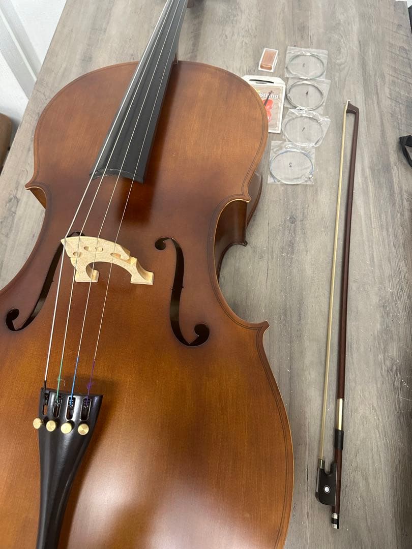 美品！Hallstatt ハルシュタット　チェロ　ケース美品有り