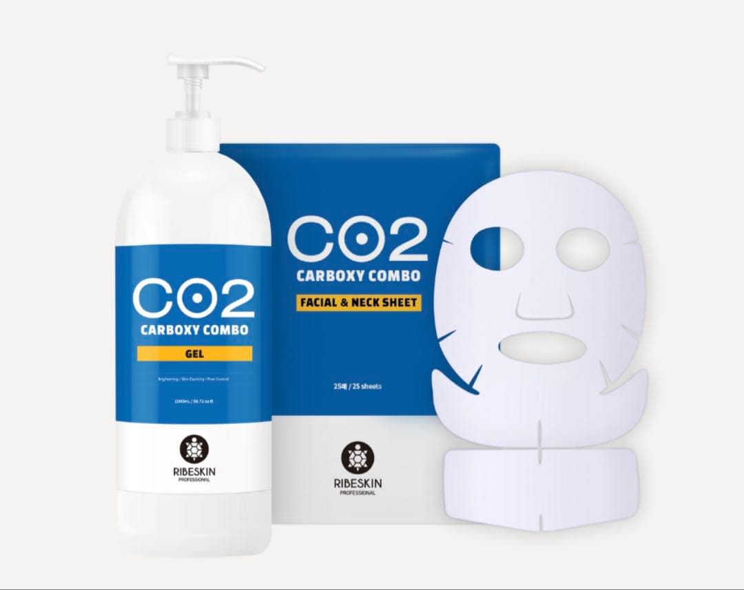 カーボキシー炭酸パック 業務用 25回分　NEW 蒸発防止シート付