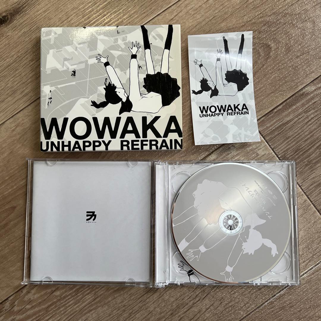 【廃盤】初回限定盤　wowaka アンハッピーリフレイン ステッカー付き　2CD
