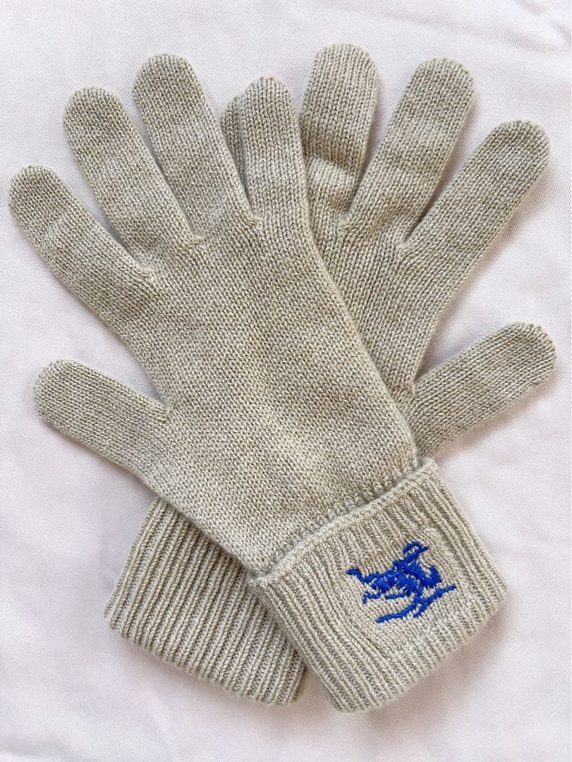 【新品未使用】BURBERRY カシミアブレンド グローブ 手袋