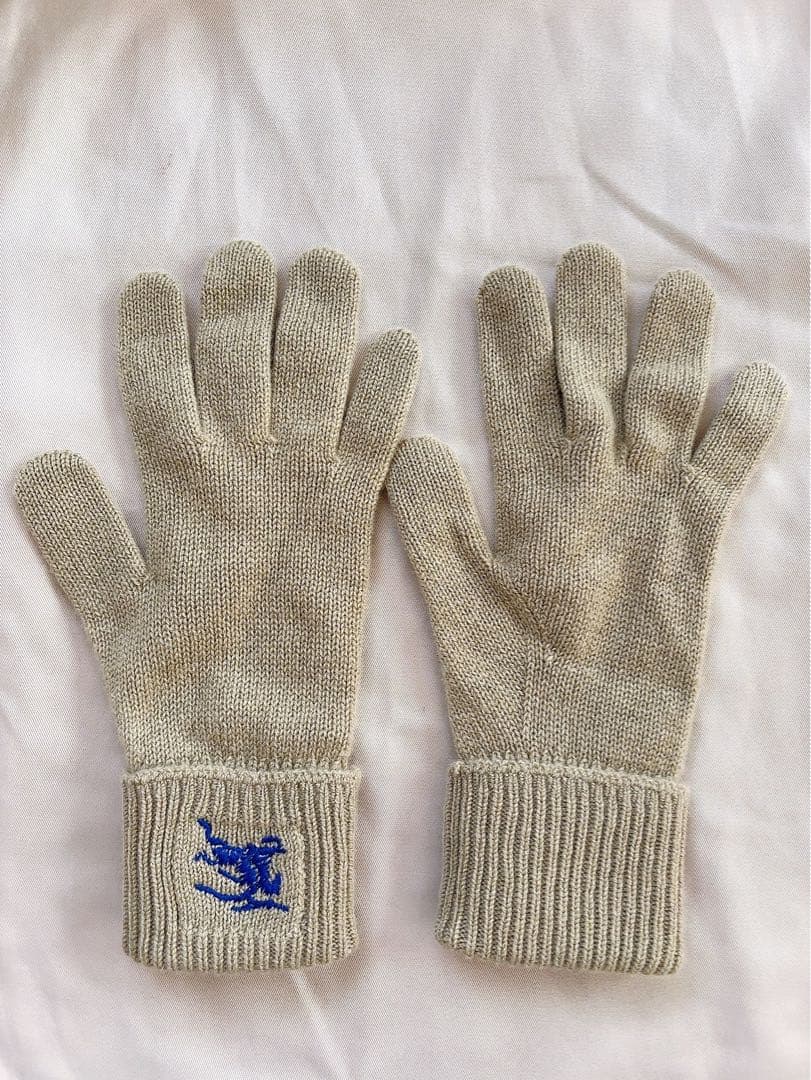 【新品未使用】BURBERRY カシミアブレンド グローブ 手袋
