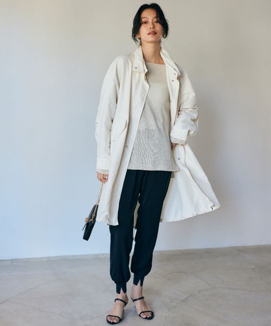 ほぼ新品＊【現在販売中】BARNYARDSTORMダブルクロスジョガーパンツ黒ⅰ