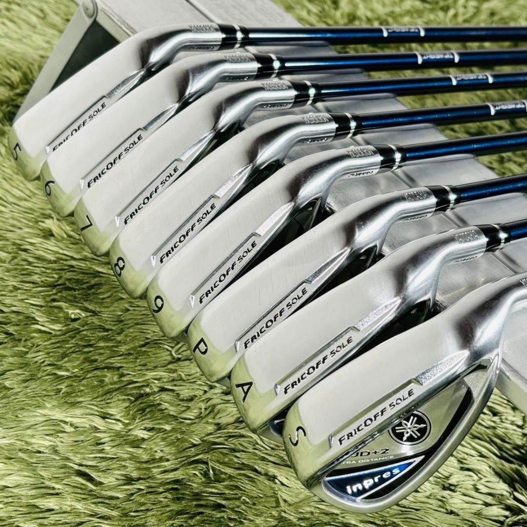 ヤマハ インプレス UD+2 アイアン8本セット メンズゴルフ 初心者 大人気