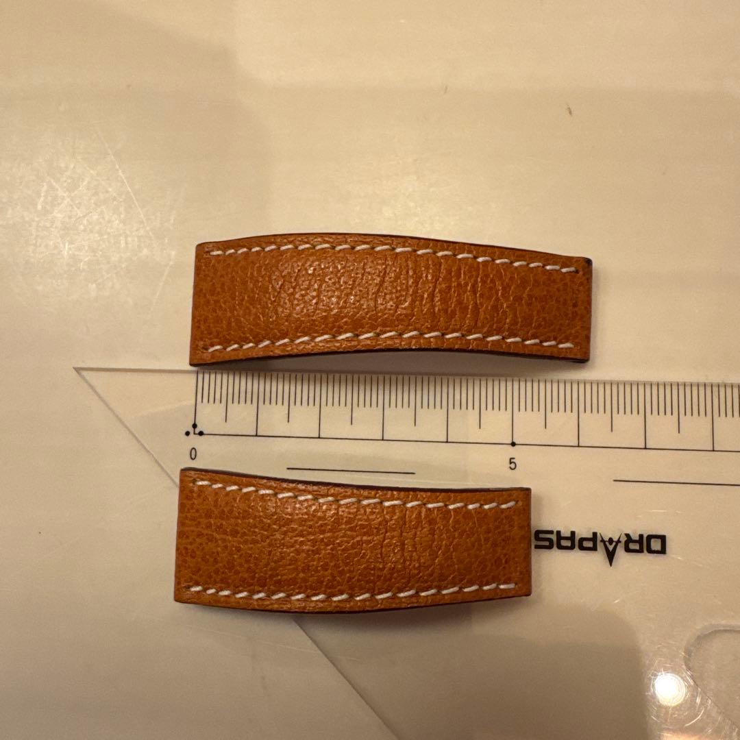 ロレックス純正デイトナ用 レザーベルト バッファロー(ブラウン)