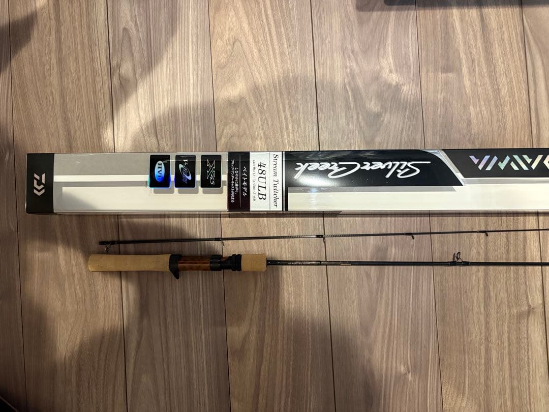 ダイワ　シルバークリーク　ストリームトゥイッチャー48ULB 竿袋　無記入保証書