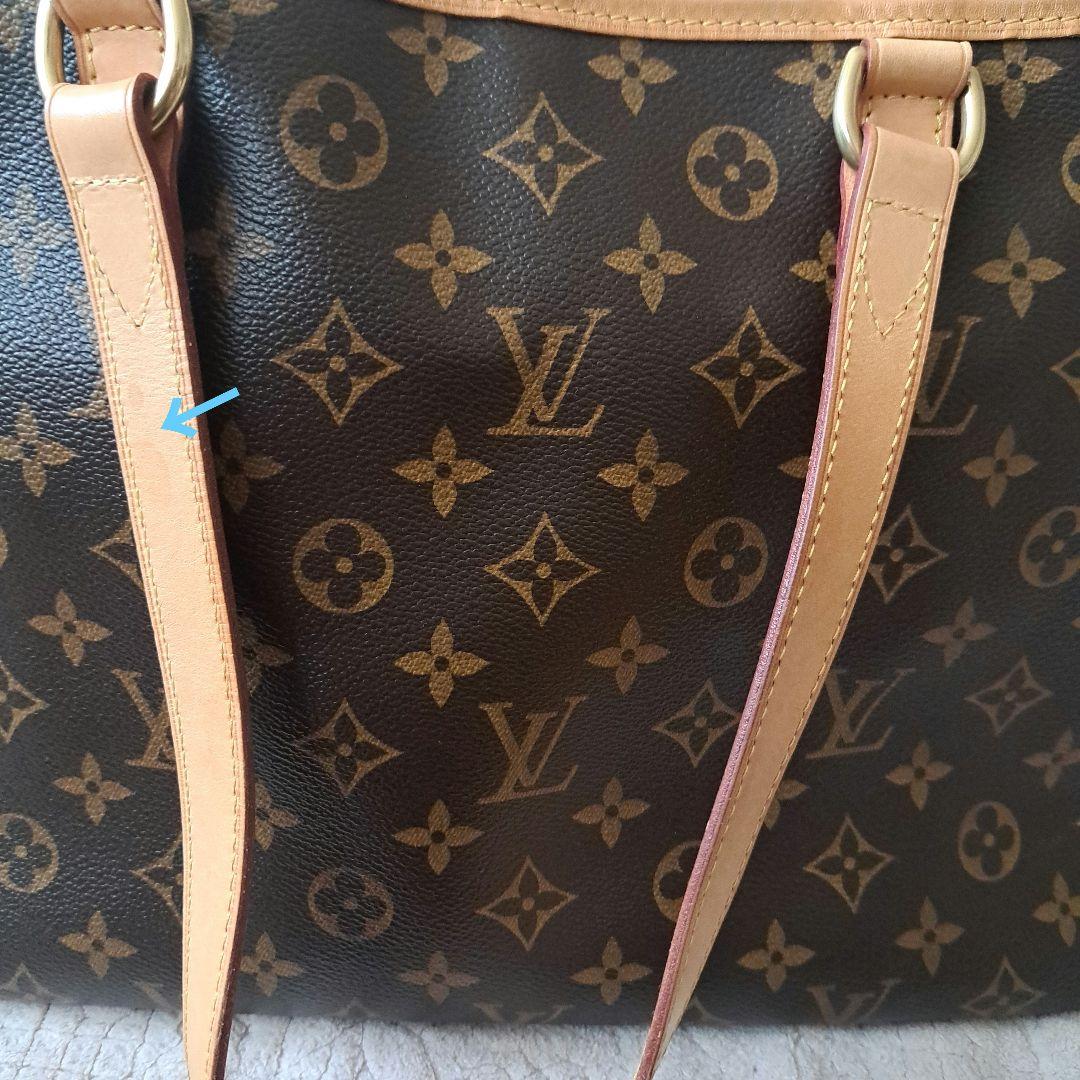 【ルイヴィトン★ モノグラム】トートバッグ バティニョール オリゾンタル 袋付き