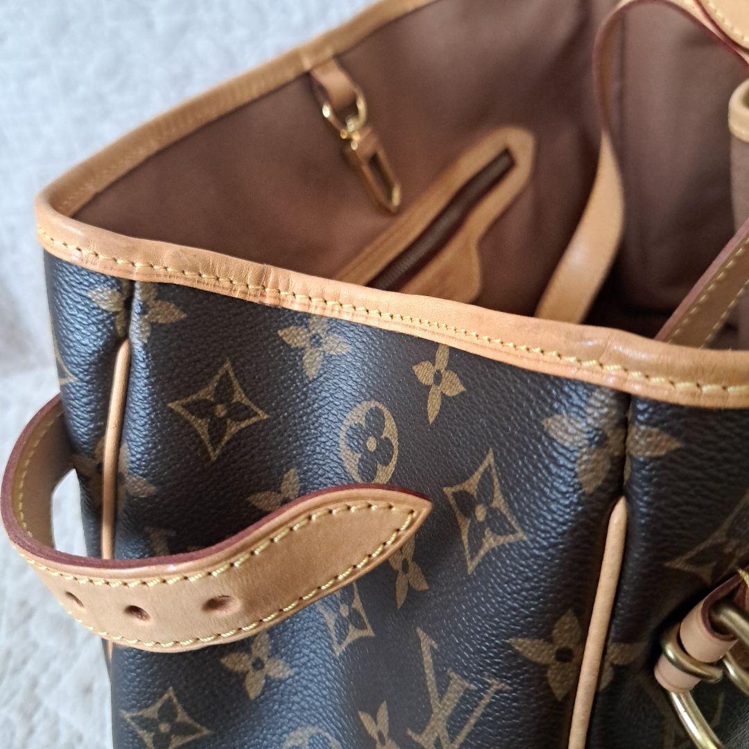 【ルイヴィトン★ モノグラム】トートバッグ バティニョール オリゾンタル 袋付き