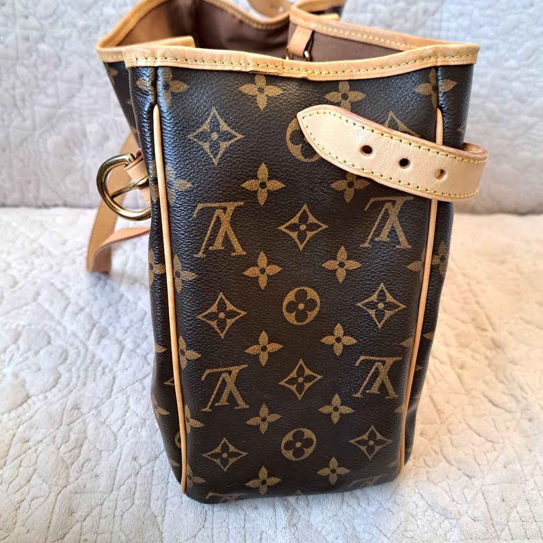 【ルイヴィトン★ モノグラム】トートバッグ バティニョール オリゾンタル 袋付き