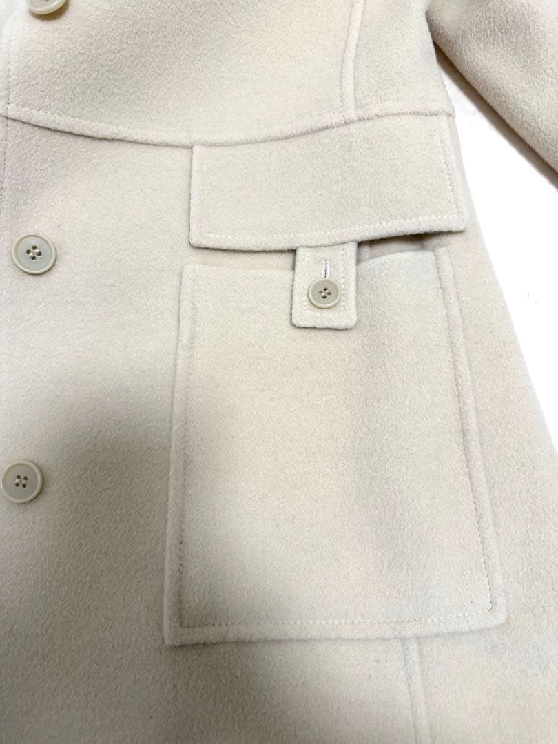 【極美品】セオリーアイボリー コート