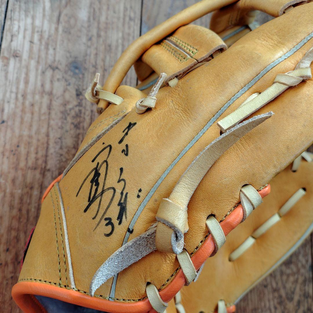 中日ドラゴンズ 立浪和義 グローブ ボール 直筆サイン入り