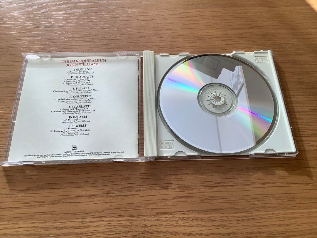 【おすすめ】ジョン・ウィリアムス バロック・アルバム
