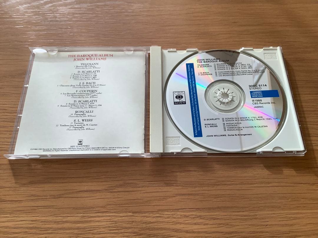 【おすすめ】ジョン・ウィリアムス バロック・アルバム