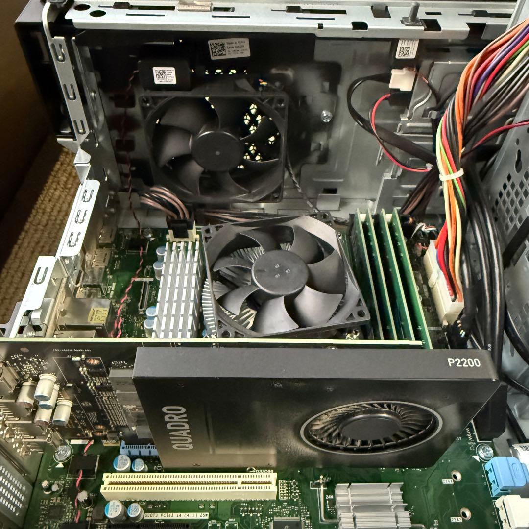【中古】DELL / Xeon / 72GB / Quadro P2200