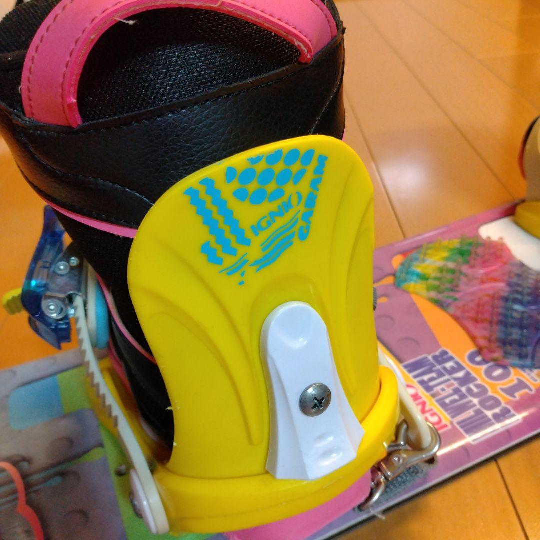 ✨️IGNIO MILWEL-TEAM 100cm スノーボード 3点セット