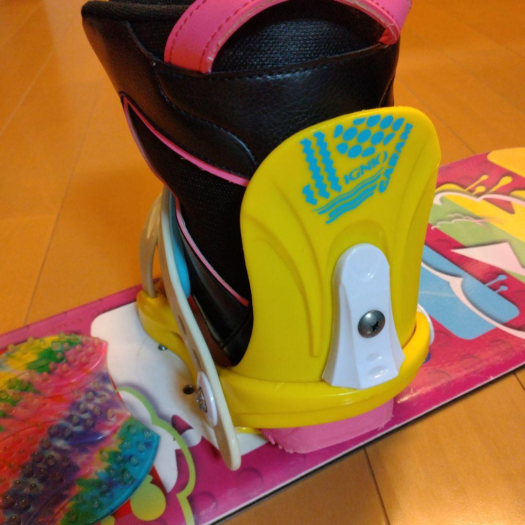 ✨️IGNIO MILWEL-TEAM 100cm スノーボード 3点セット