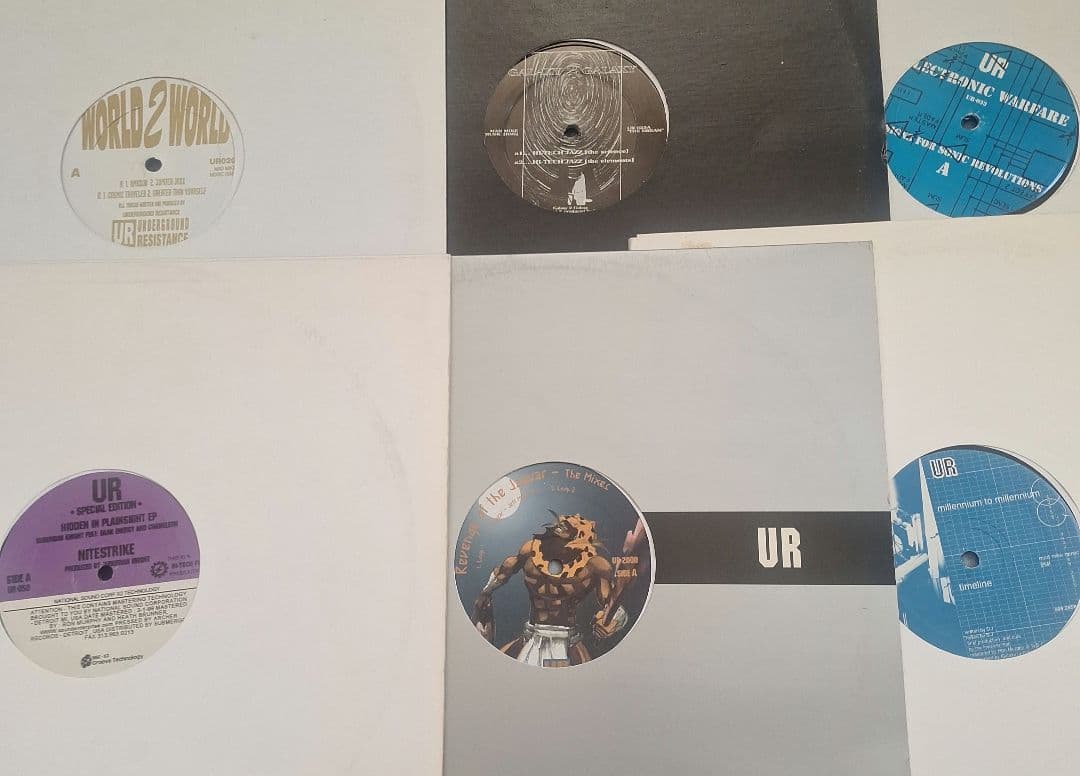 テクノ UNDERGROUND RESISTANCE レコード 6枚セット