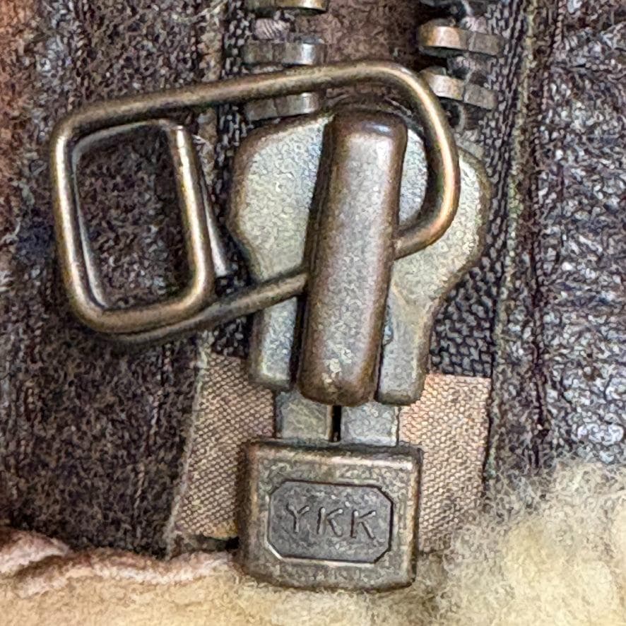 雰囲気抜群　リアルムートンジャケット B3 フライトジャケット 　パッチワーク