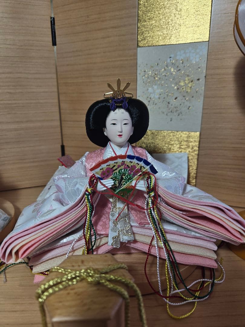 m..m出品【一点限り】雛人形 収納飾り　SH44