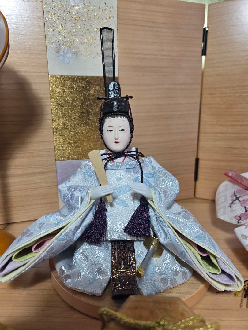 m..m出品【一点限り】雛人形 収納飾り　SH44