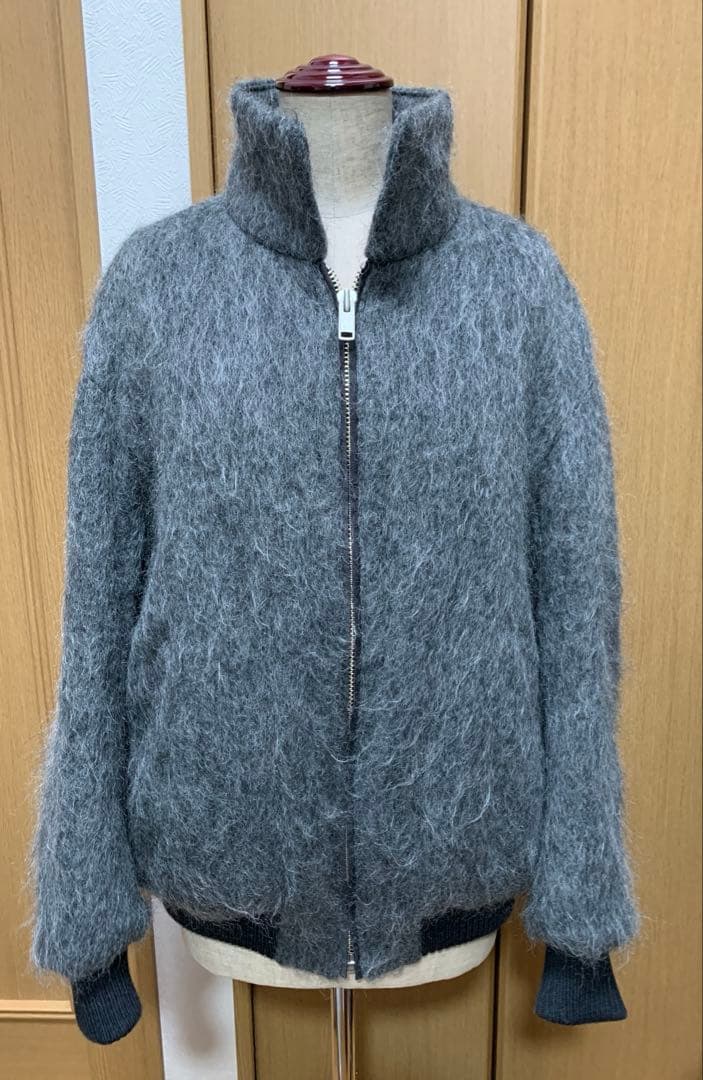 値下げ中！CHIEKO+ shaggy blouson 36 grey ブルゾン