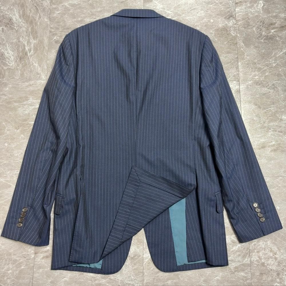 美品 ポールスチュアート ３ピース セットアップ スーツ ストライプ 50R