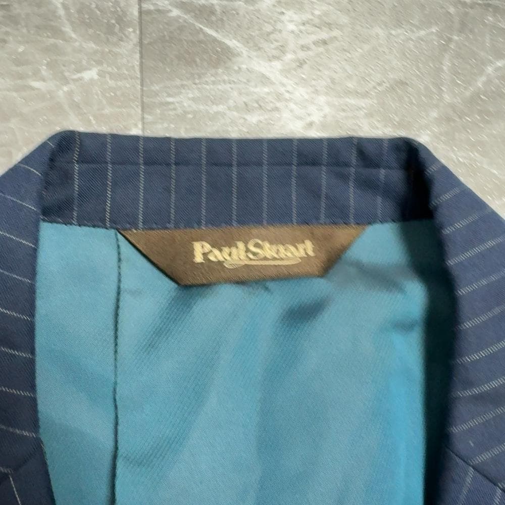 美品 ポールスチュアート ３ピース セットアップ スーツ ストライプ 50R