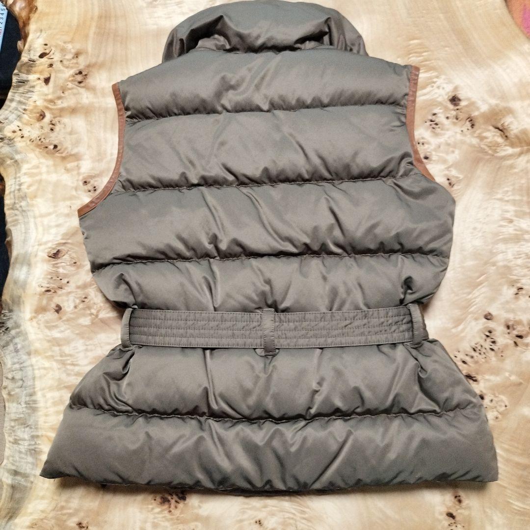 Ralph Lauren グレー ダウンベスト フード付き(10-4)