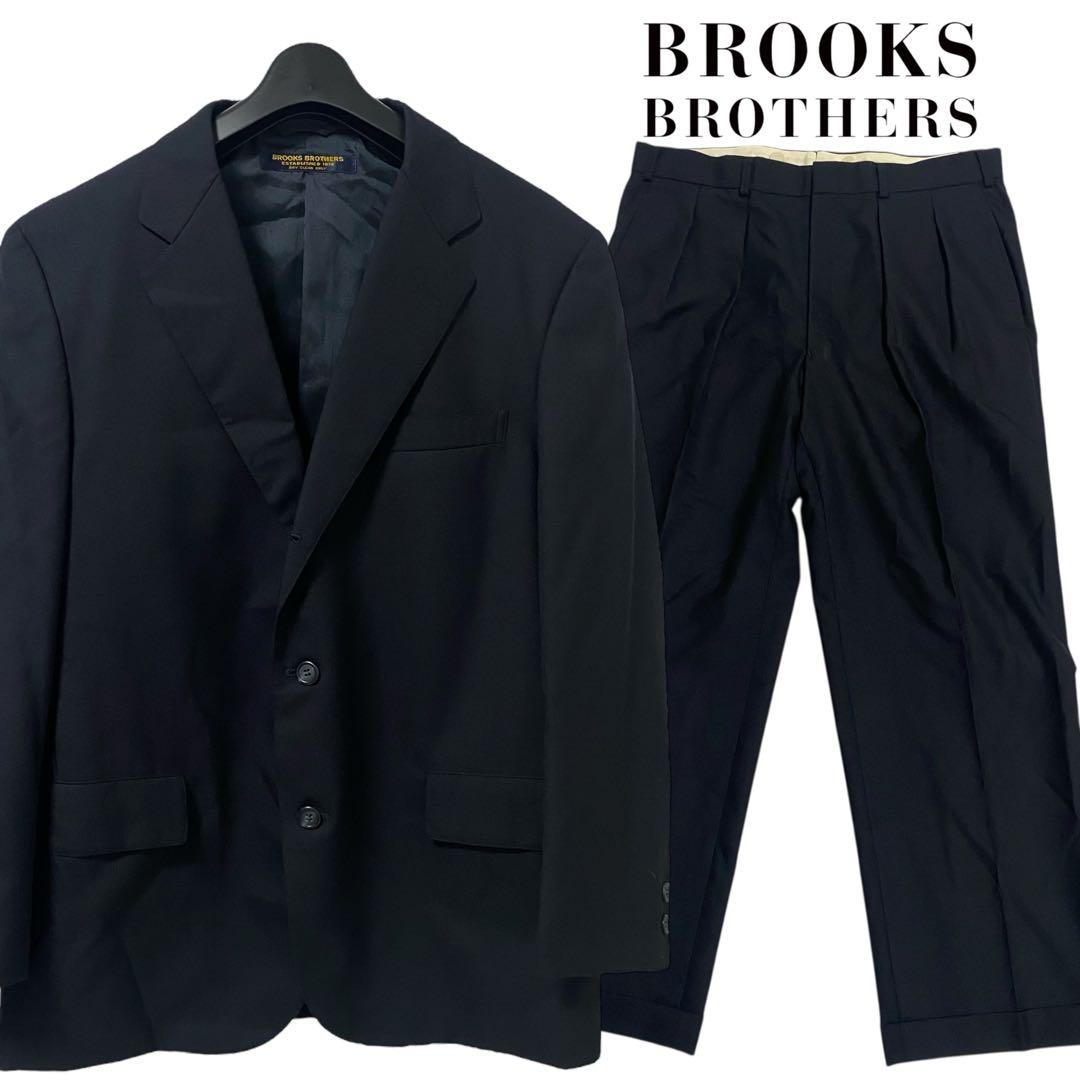 BROOKS BROTHERS /セットアップスーツ 黒 日本製 m966