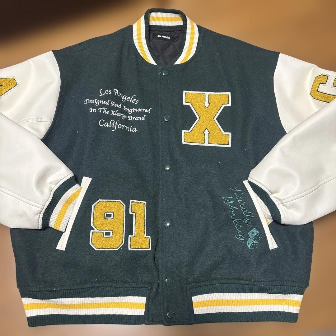 XLARGE スタジャン 緑