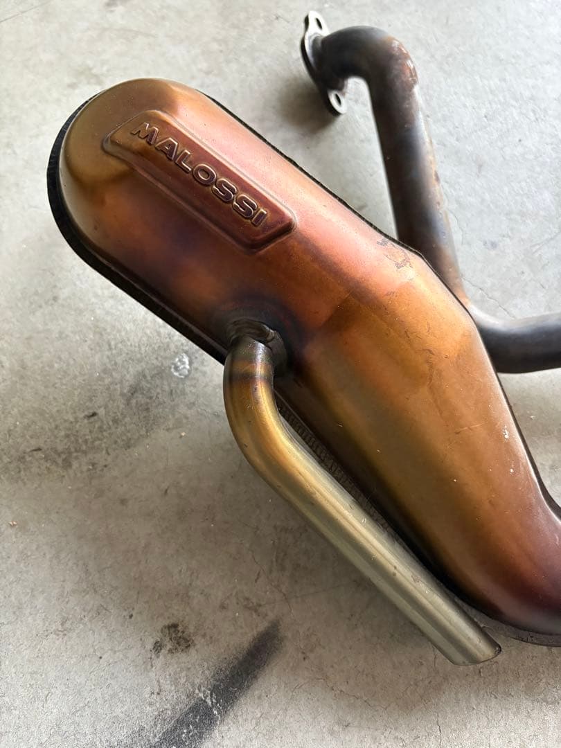 vespa50s マロッシ チャンバー マフラー　ベスパ50s