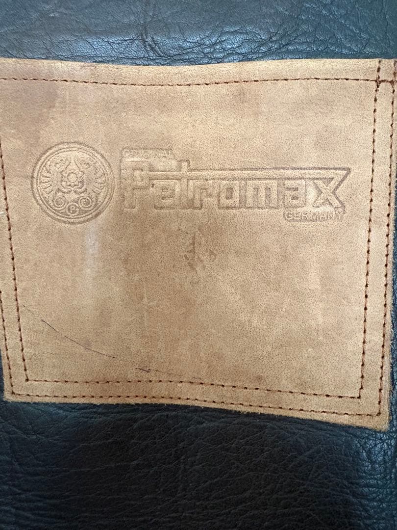 【美品】ペトロマックス レザーエプロン Petromax キャンプ 焚き火 本革