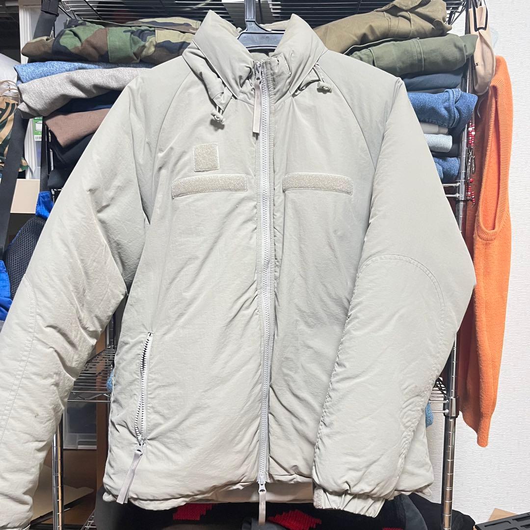 ミリタリージャケット Lサイズ ライトグレー