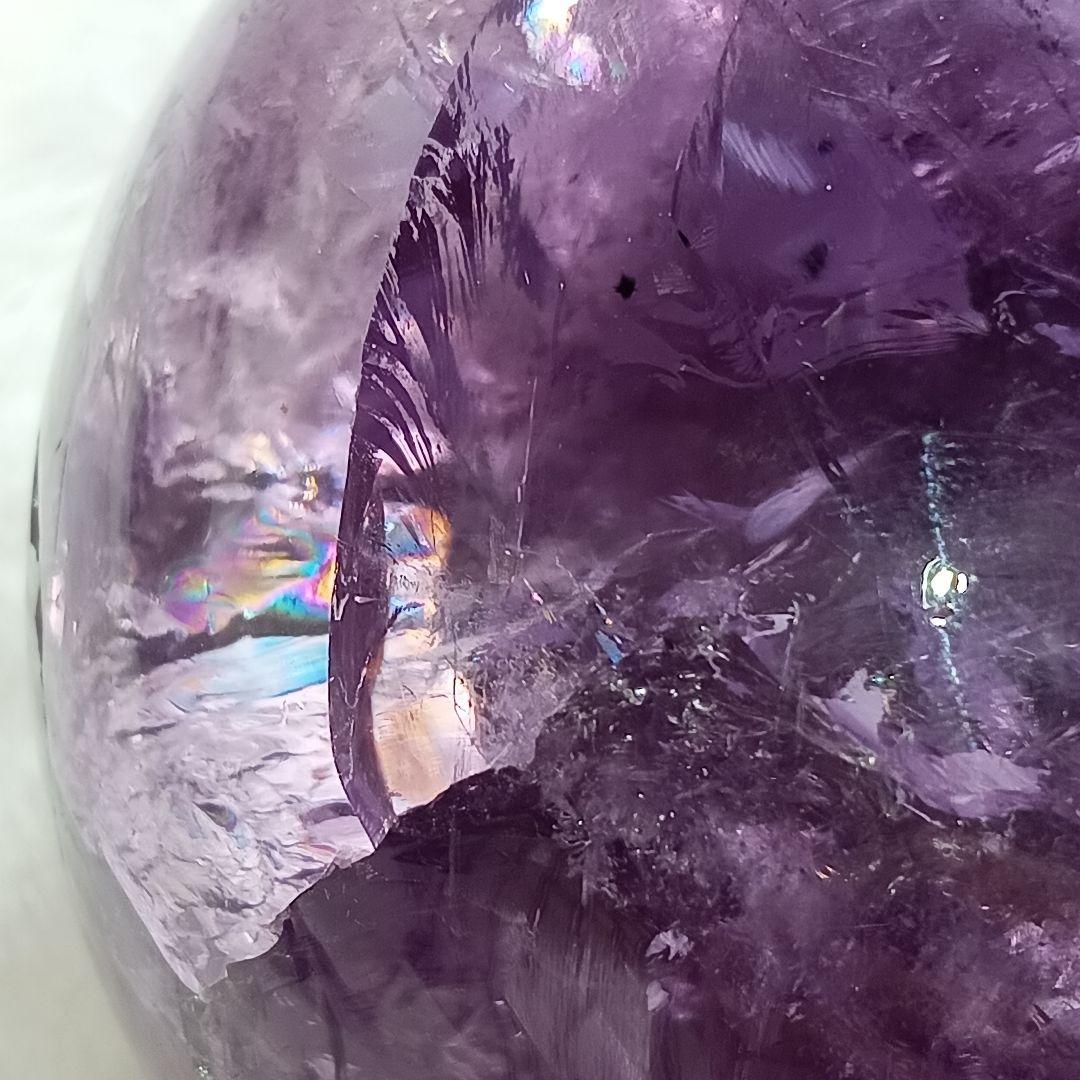 アメジスト 紫水晶 パワーストーン 球形 10.5cm