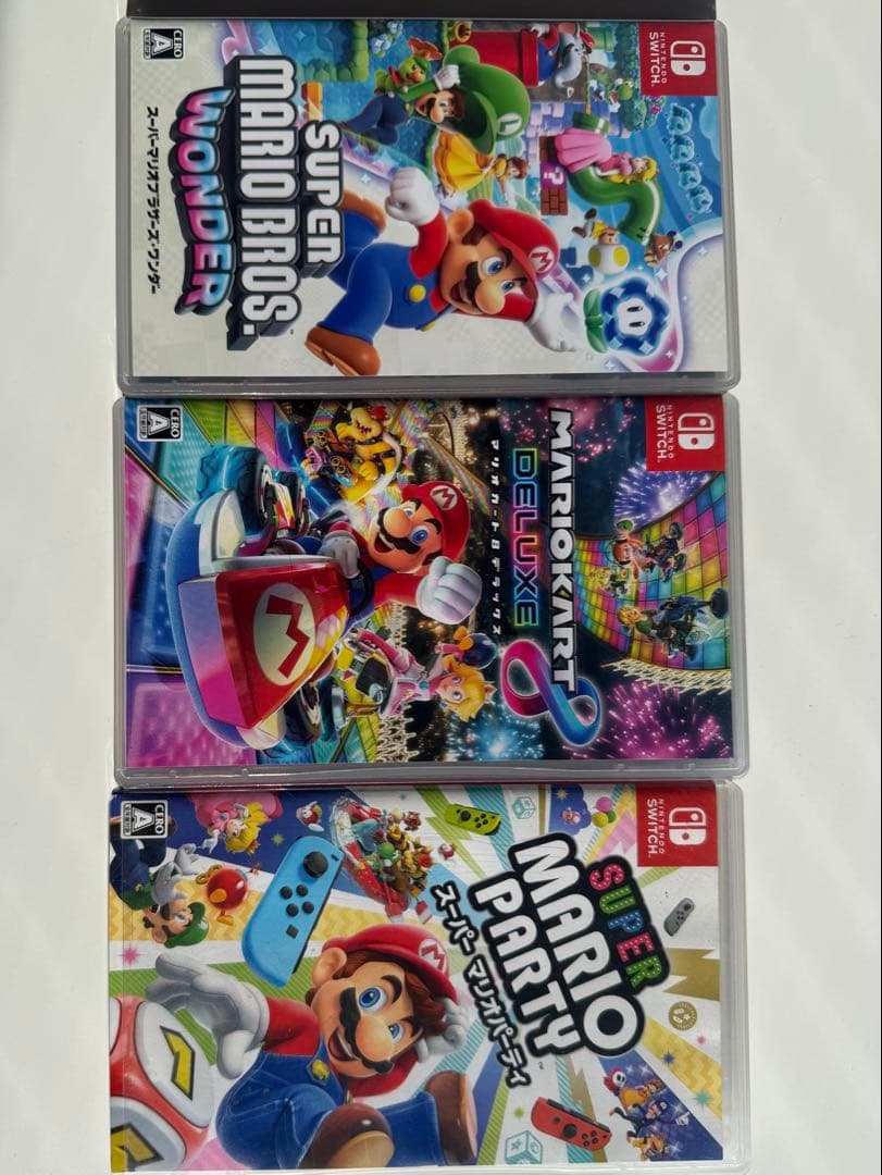 Nintendo Switch マリオシリーズ 3本セット