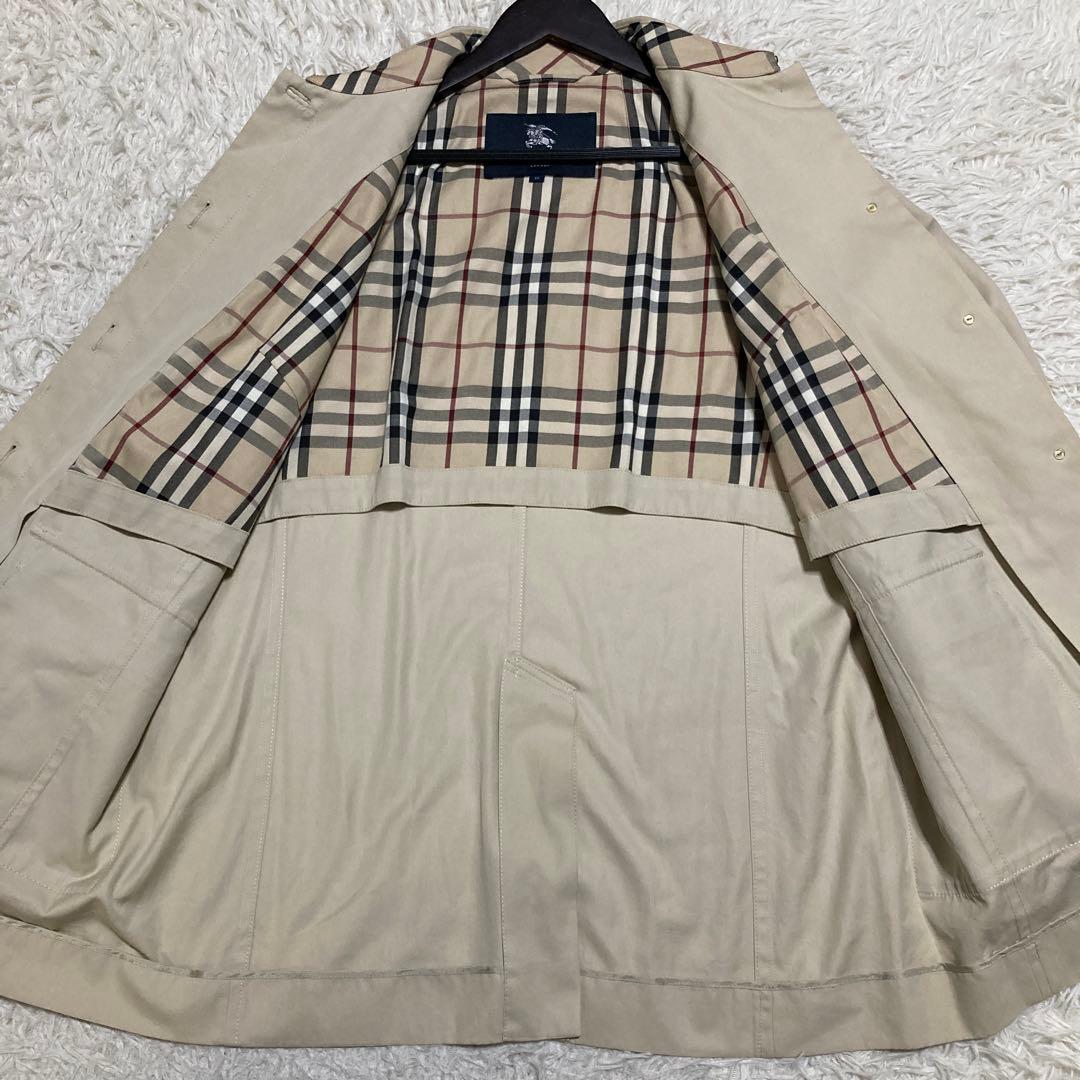 バーバリー スプリングコート XL 13号 ノバチェック ジャケット