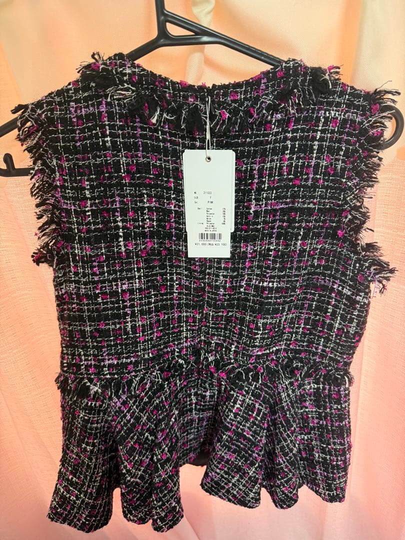 シェリエ　sheller ペプラム　トップス