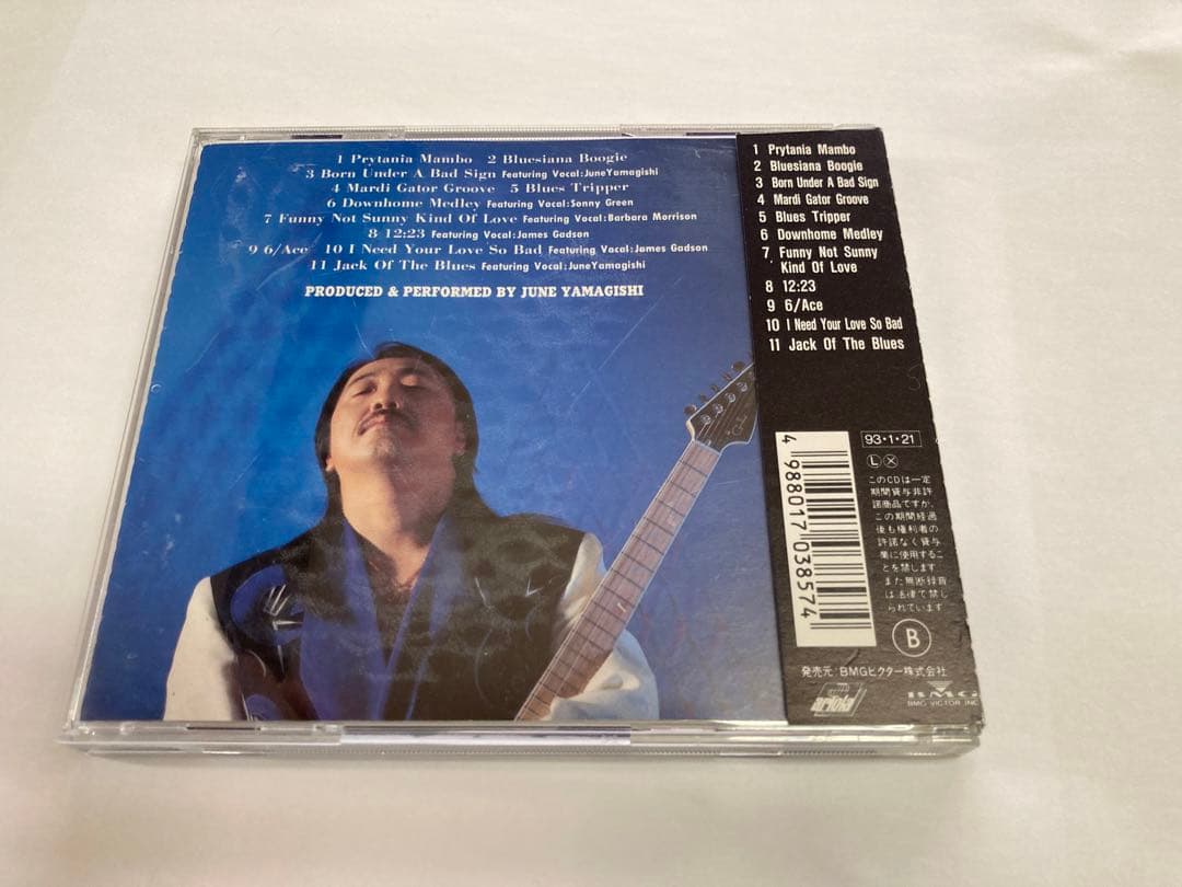 山岸潤史《Jack Of The Blues》帯付き