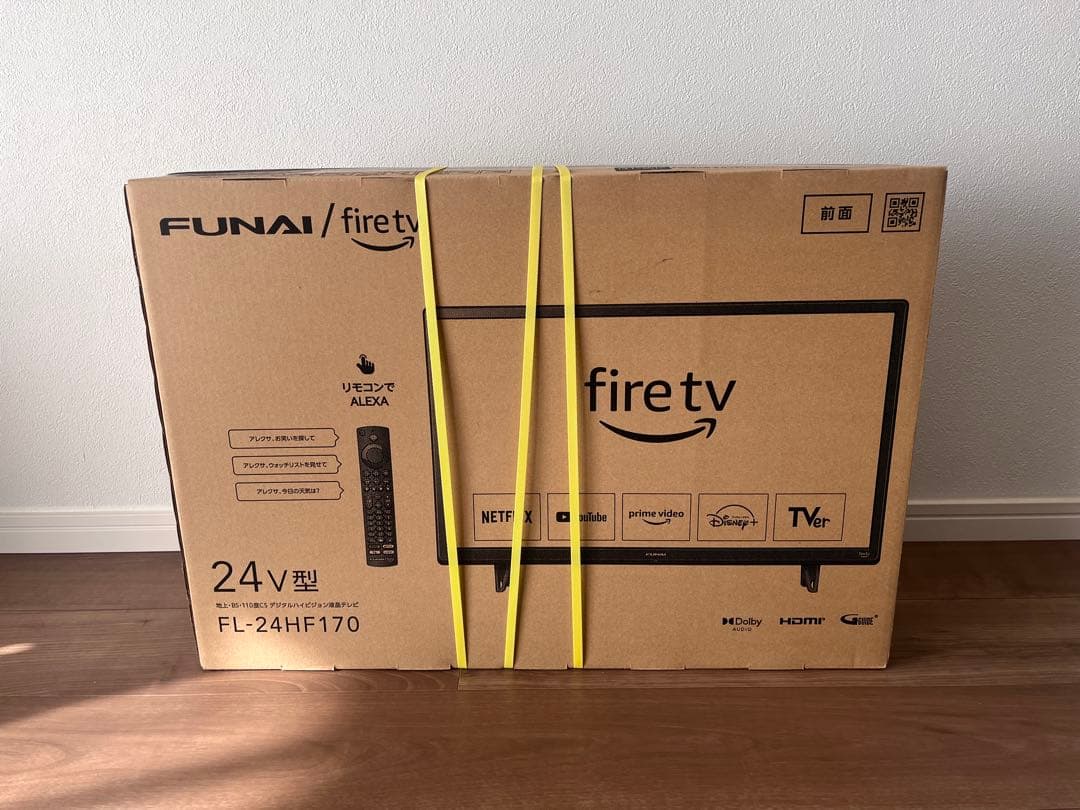 【kawa】FUNAI Fire TV 24V型 FL-24HF170