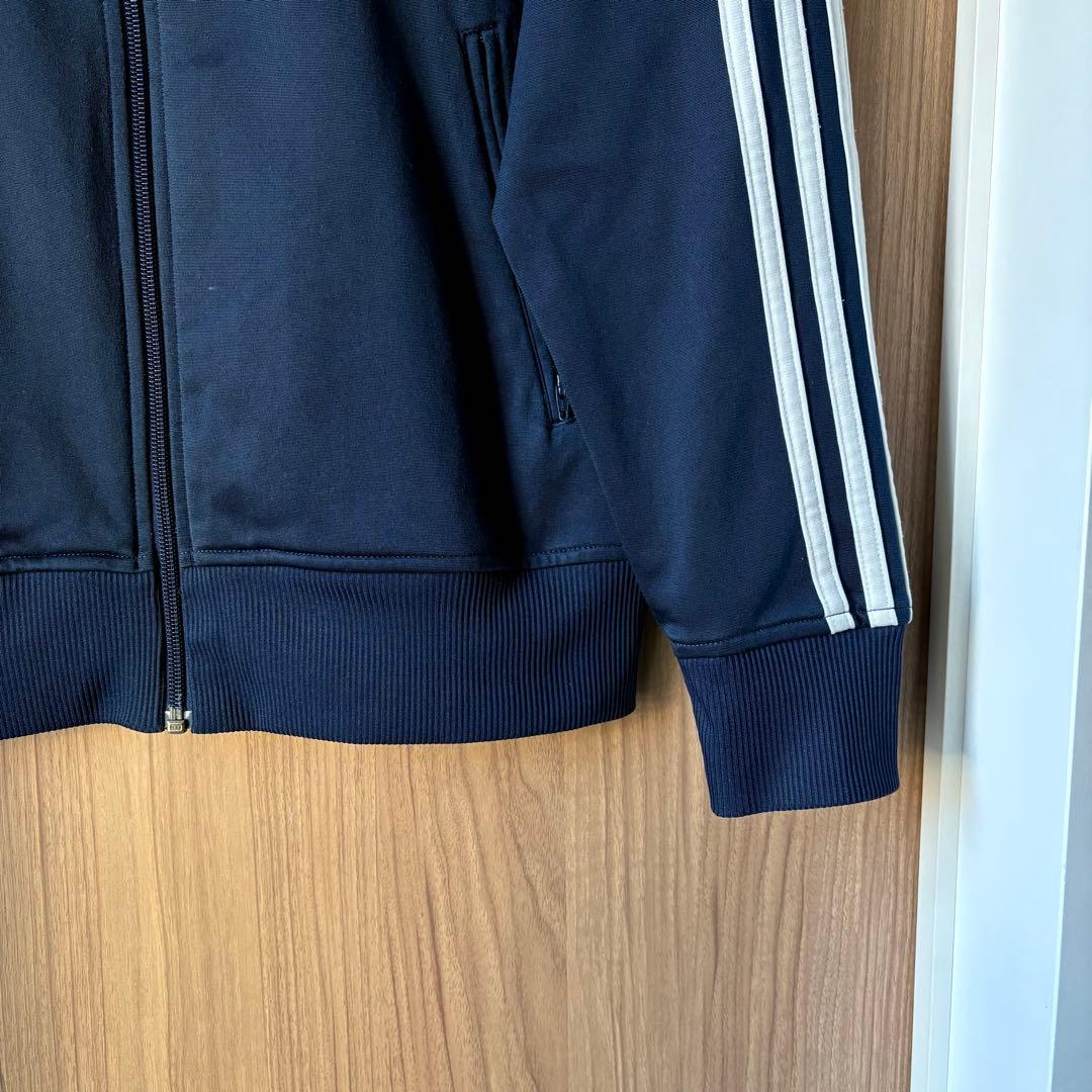 【美品】 adidas ファイヤーバード トラックジャケット ネイビー XL