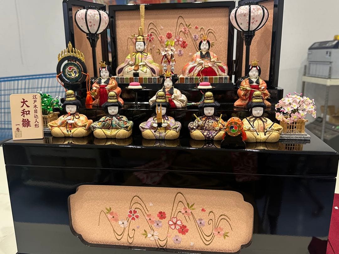 コンパクトサイズ雛人形セット