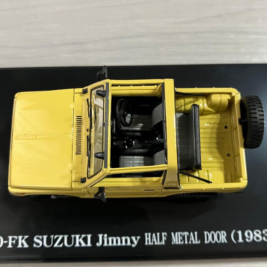 DISM 1/43 SJ30-FK ジムニーハーフ メタルドア イエロー