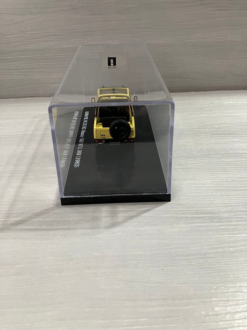 DISM 1/43 SJ30-FK ジムニーハーフ メタルドア イエロー