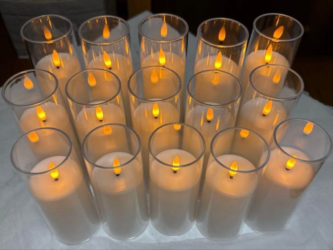 LEDキャンドル 30個セット 電池入り　ウェディング　結婚式